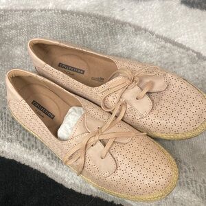 Clarks Women's Blush Perforated Flats